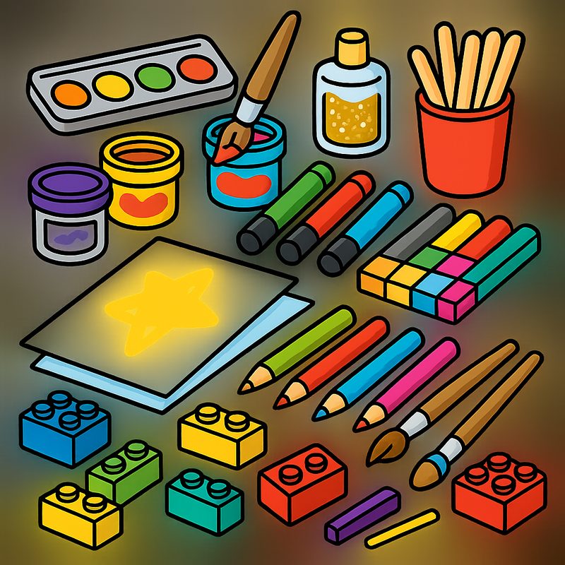Illustration for Art and STEAM Construction