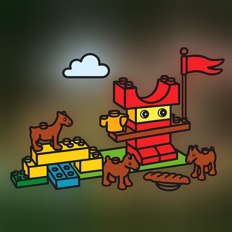 Illustration for StoryTales with LEGO Education